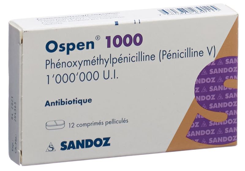 Ospen 1000 cpr pell 1 mio UI 12 pce