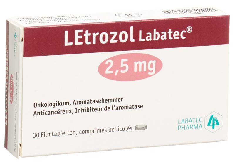 Letrozol Labatec Filmtabl 2.5 mg 30 Stk Letrozol Labatec Filmtabl 2.5 mg 30 Stk