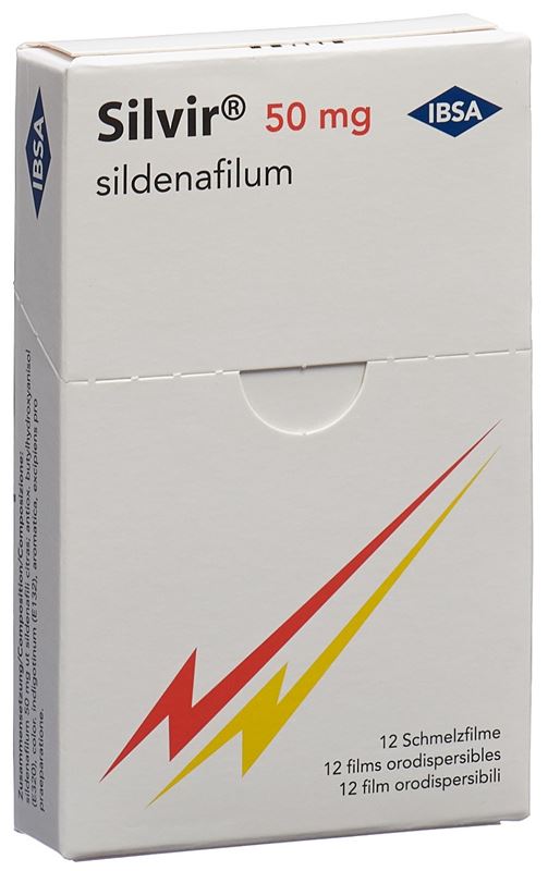 Silvir film orodisp 50 mg 12 pce