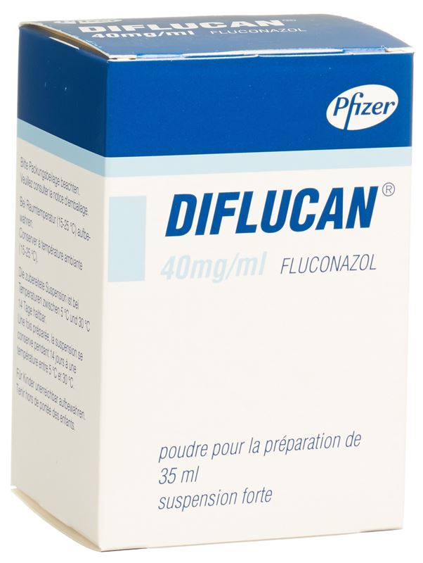 Diflucan Plv 40 mg/ml zur Herstellung einer Suspension Fl 35 ml