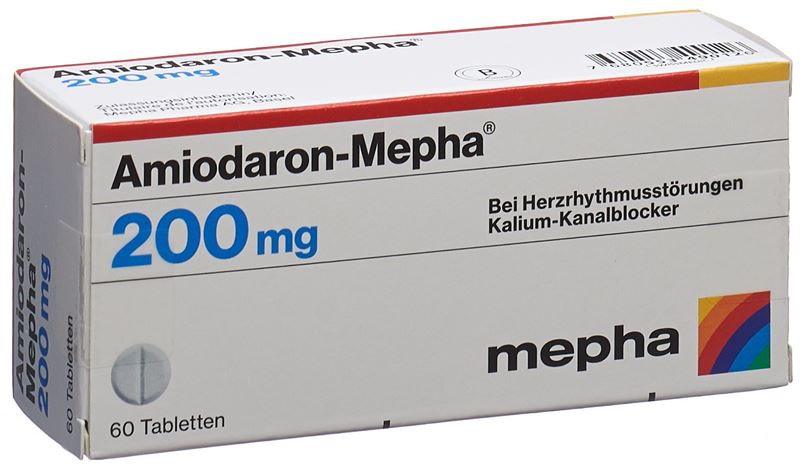 Amiodaron-Mepha cpr 200 mg 60 pce