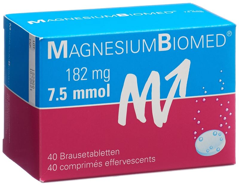 Magnesium Biomed Brausetabl 40 Stk