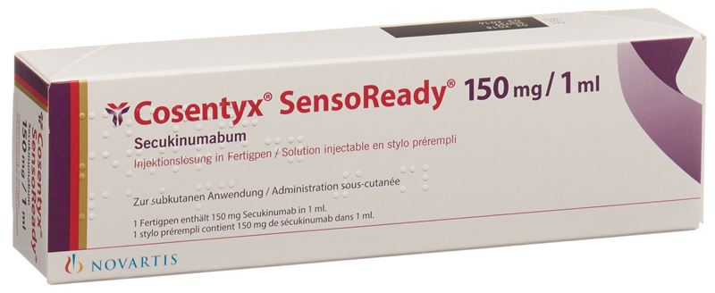 Cosentyx SensoReady sol inj 150 mg/1ml stylo pré Cosentyx SensoReady sol inj 150 mg/1ml stylo pré