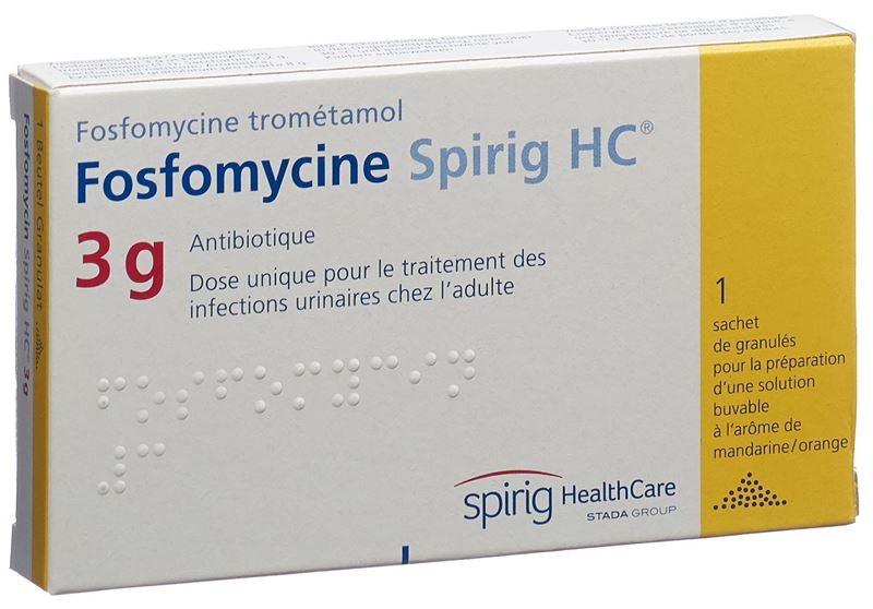 Fosfomycine Spirig HC gran 3 g sach
