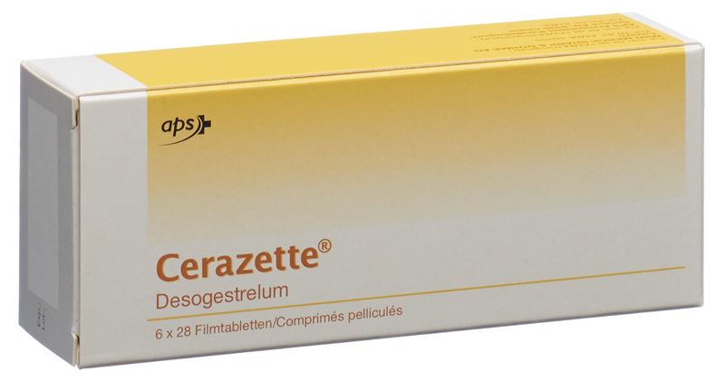 Cerazette (PI-APS) Filmtabl 0.075 mg 6 x 28 Stk Cerazette (PI-APS) Filmtabl 0.075 mg 6 x 28 Stk