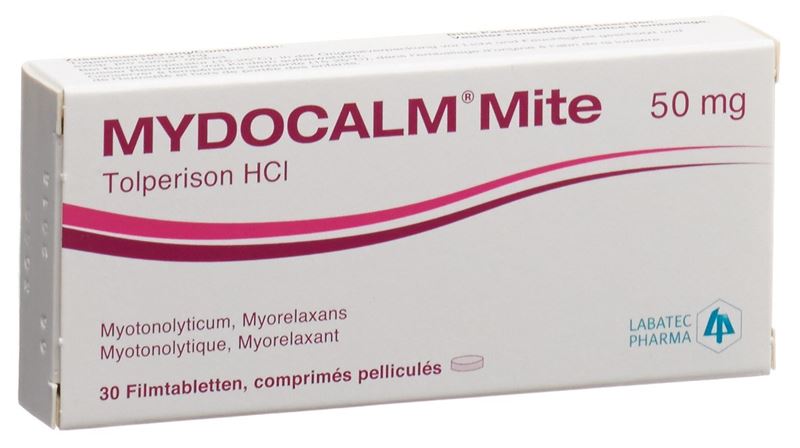 Mydocalm mite cpr pell 50 mg 30 pce