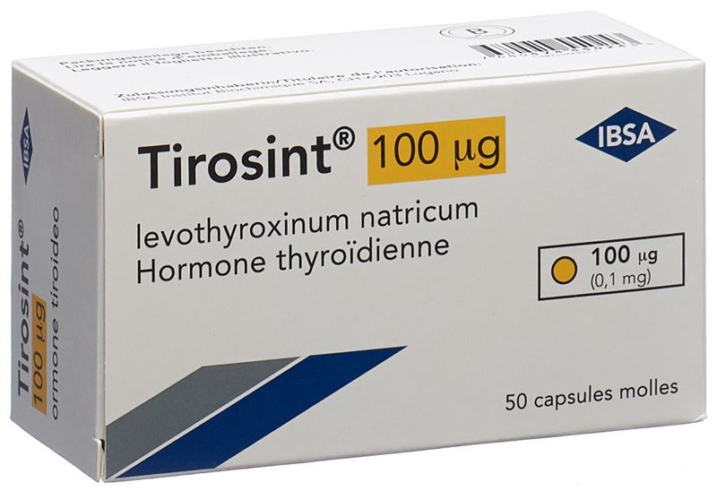 Tirosint Weichkaps 100 mcg 50 Stk