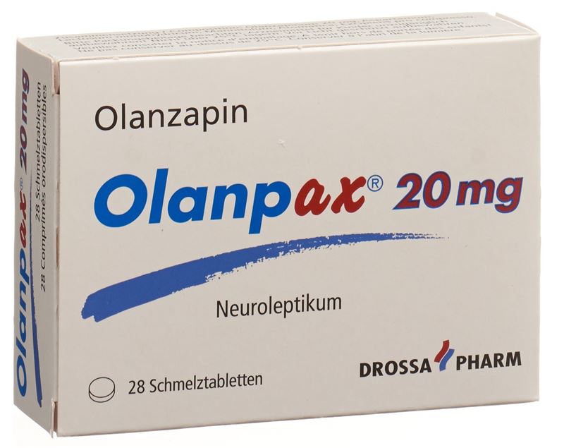 Olanpax Schmelztabl 20 mg 28 Stk