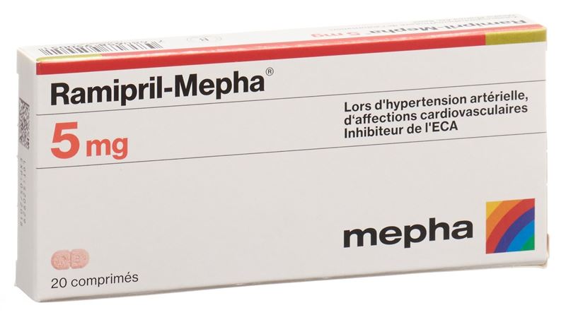 Ramipril-Mepha cpr 5 mg 20 pce