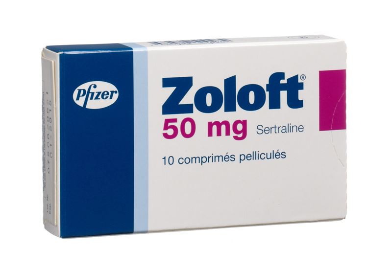 Zoloft cpr pell 50 mg 10 pce