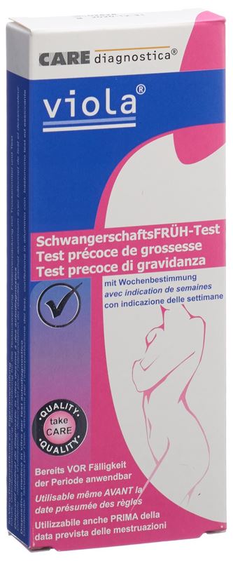 Viola test précoce de grossesse