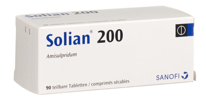 Solian cpr 200 mg sécables 90 pce