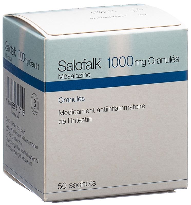 Salofalk gran 1000 mg sach 50 pce