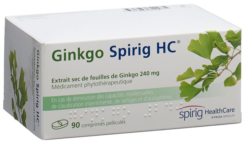 Ginkgo Spirig HC cpr pell 240 mg 90 pce