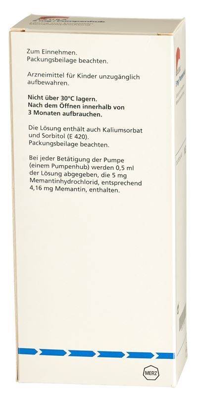Axura sol 10 mg/g avec pompe de dosage fl 100 g
