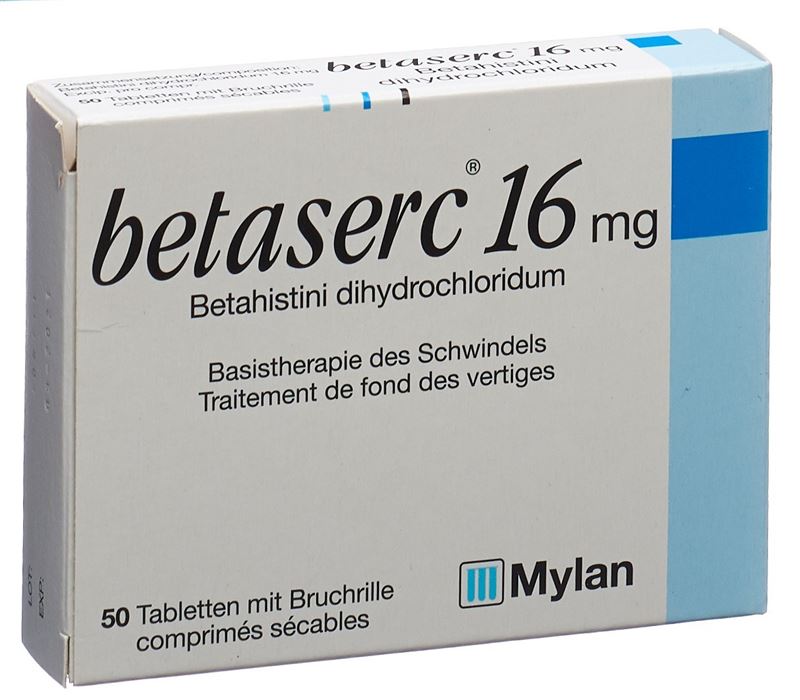 Betaserc cpr 16 mg 50 pce Betaserc cpr 16 mg 50 pce