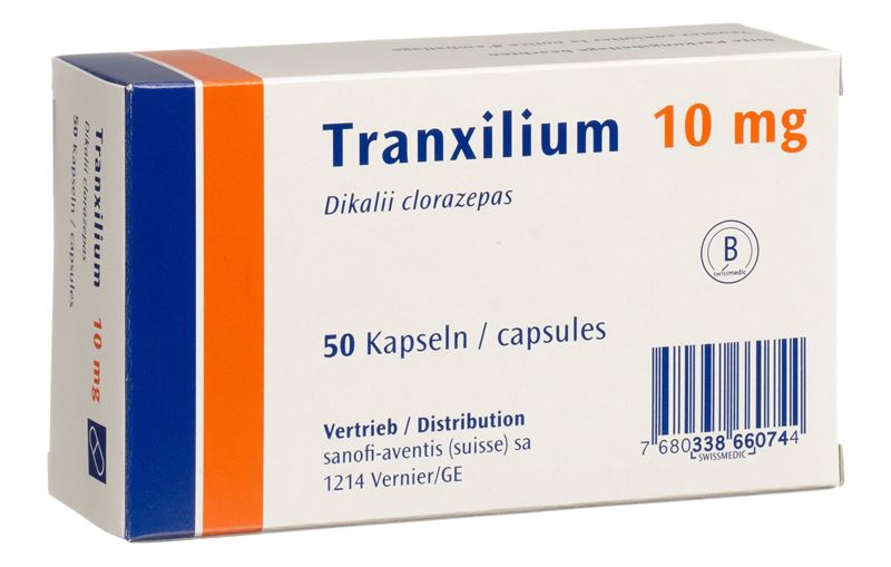 Tranxilium Kaps 10 mg 50 Stk Tranxilium Kaps 10 mg 50 Stk
