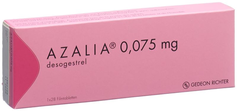 Azalia Filmtabl 0.075 mg 28 Stk Azalia Filmtabl 0.075 mg 28 Stk