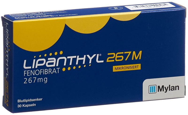 Lipanthyl 267 M caps 267 mg 30 pce