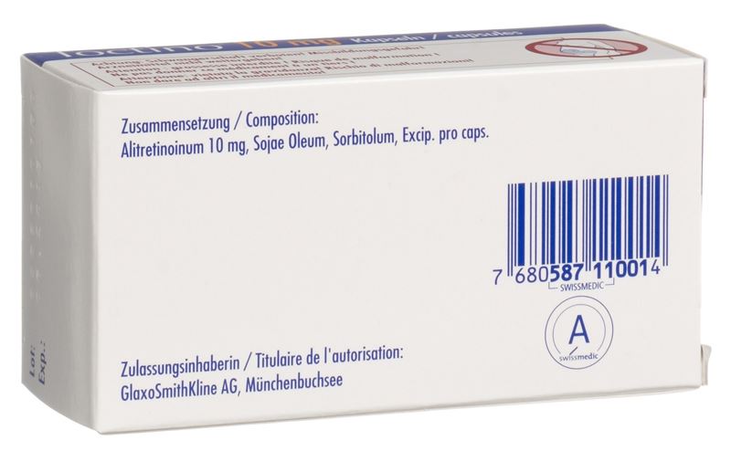 Toctino caps moll 10 mg 30 pce Toctino caps moll 10 mg 30 pce