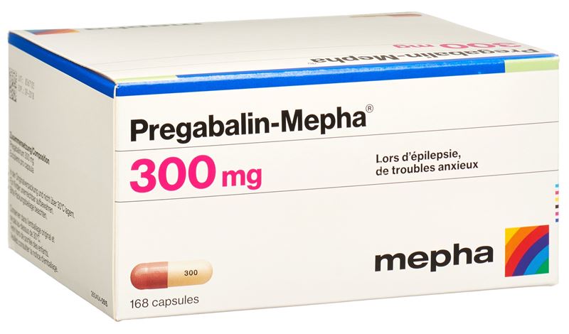 Pregabalin-Mepha Kaps 300 mg 168 Stk