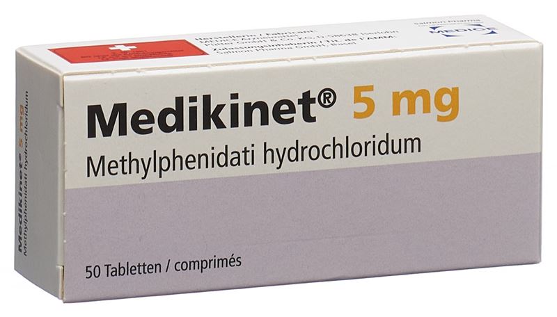 Medikinet Tabl 5 mg 50 Stk