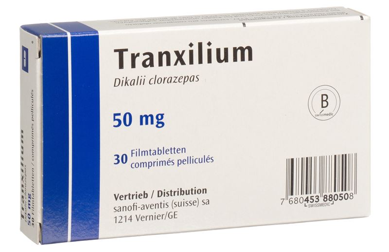 Tranxilium Filmtabl 50 mg 30 Stk Tranxilium Filmtabl 50 mg 30 Stk