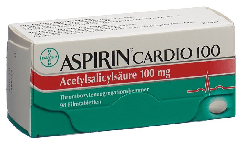 Aspirine Cardio cpr pell 100 mg 98 pce