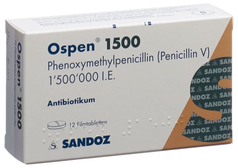 Ospen 1500 cpr pell 1.5 mio UI 12 pce