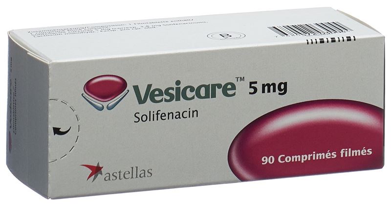 Vesicare Filmtabl 5 mg 90 Stk Vesicare Filmtabl 5 mg 90 Stk