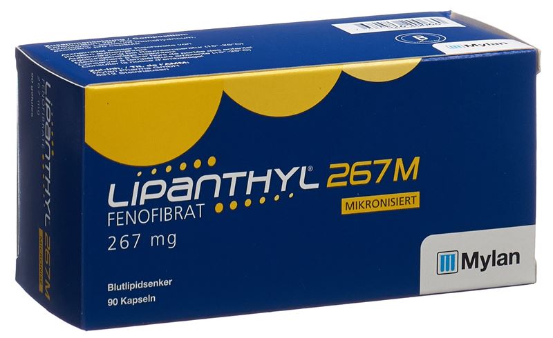 Lipanthyl 267 M caps 267 mg 90 pce