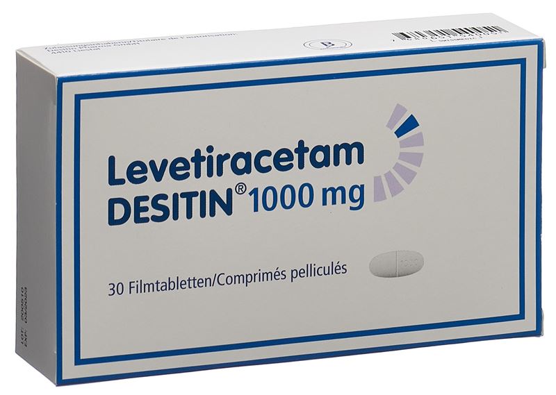 Levetiracetam DESITIN cpr pell 1000 mg 30 pce