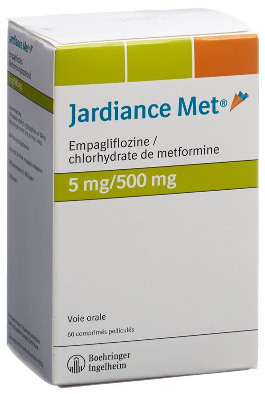 Jardiance Met cpr pell 5/500mg 60 pce