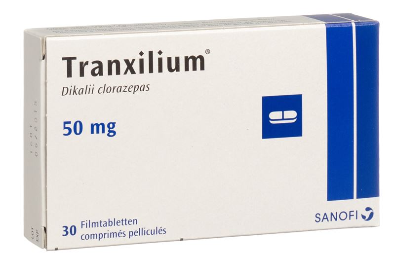 Tranxilium Filmtabl 50 mg 30 Stk Tranxilium Filmtabl 50 mg 30 Stk