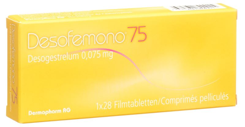 Desofemono Filmtabl 0.075 mg 28 Stk Desofemono Filmtabl 0.075 mg 28 Stk