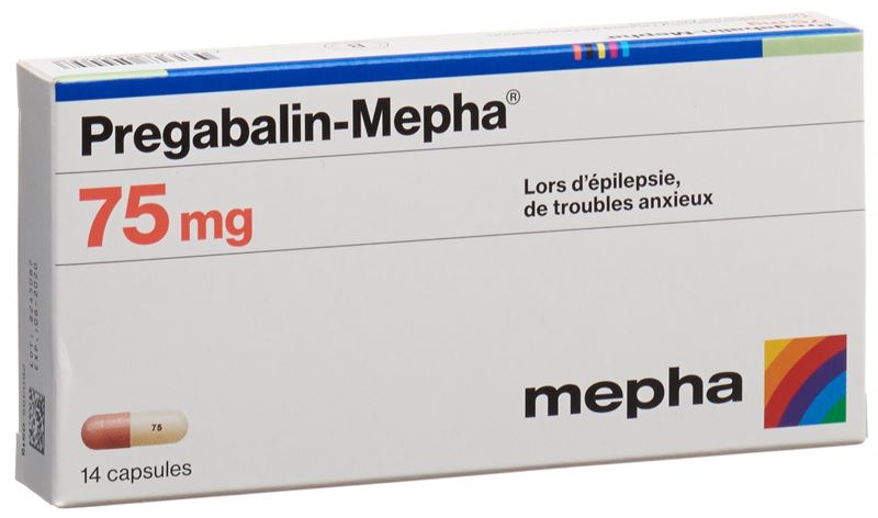 Pregabalin-Mepha Kaps 75 mg 14 Stk