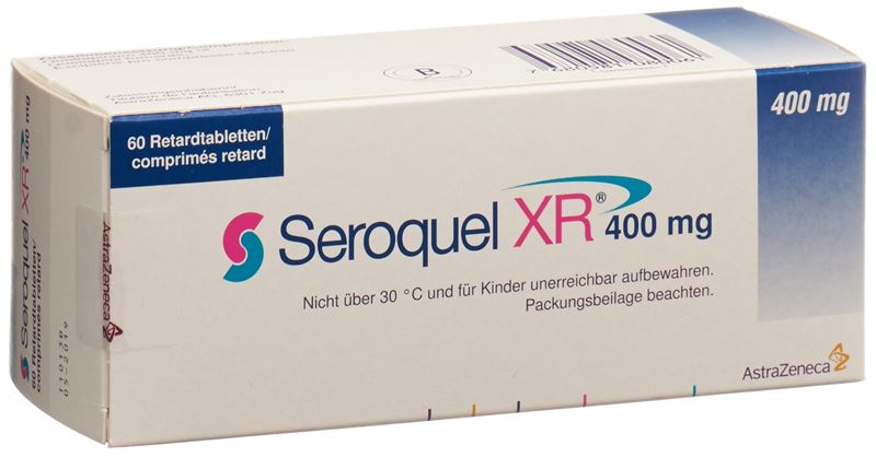 Seroquel XR Ret Tabl 400 mg 60 Stk