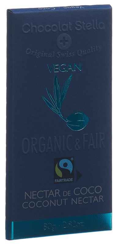 Stella nectar de coco chocolat bio Fairtrade 80 g