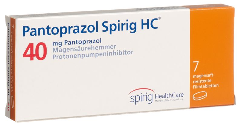 Pantoprazol Spirig HC Tabl 40 mg 7 Stk