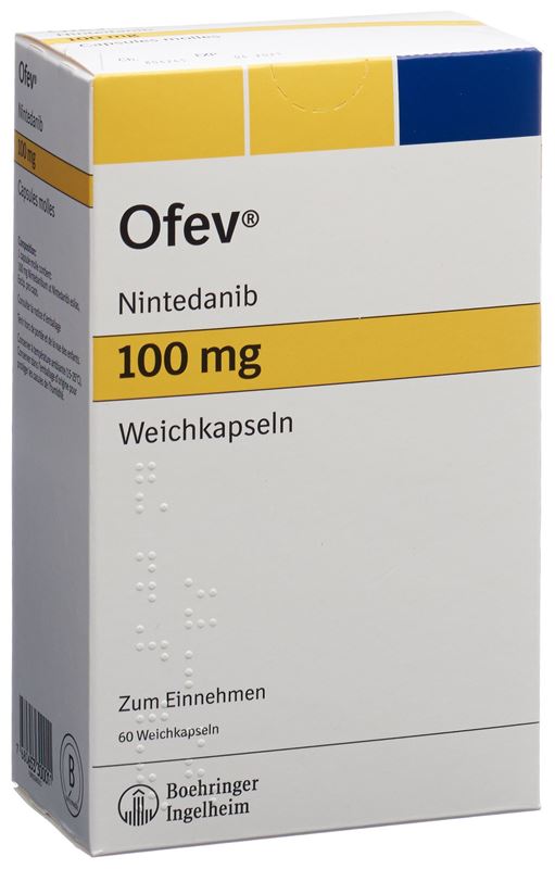 Ofev Weichkaps 100 mg 60 Stk