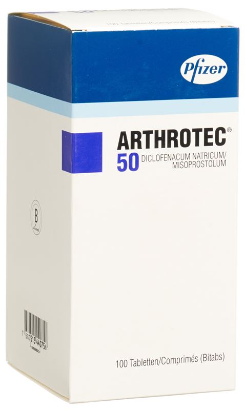 Arthrotec cpr 50 mg 100 pce