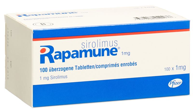 Rapamune cpr 1 mg 100 pce