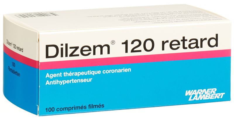 Dilzem Retard cpr pell ret 120 mg 100 pce