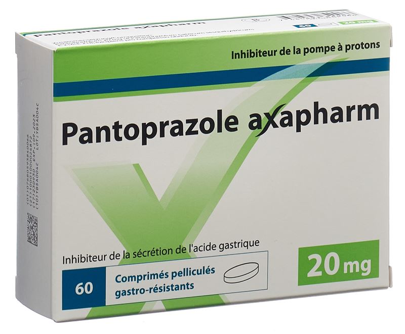 Pantoprazol axapharm Tabl 20 mg 60 Stk