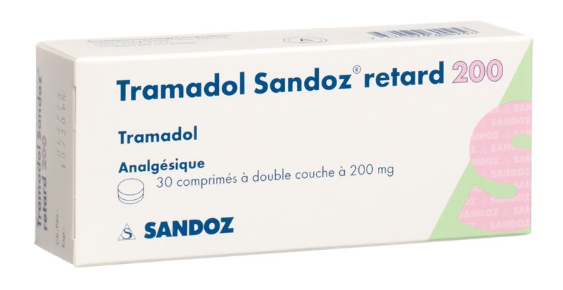 Tramadol Sandoz cpr ret 200 mg 30 pce