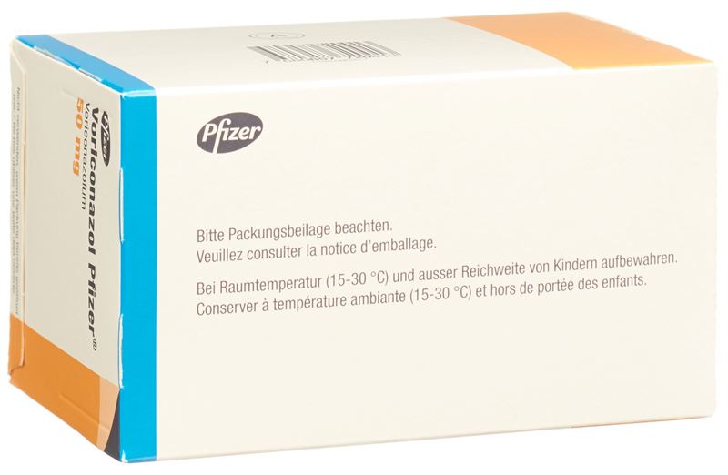 Voriconazol Pfizer cpr pell 50 mg 56 pce Voriconazol Pfizer cpr pell 50 mg 56 pce
