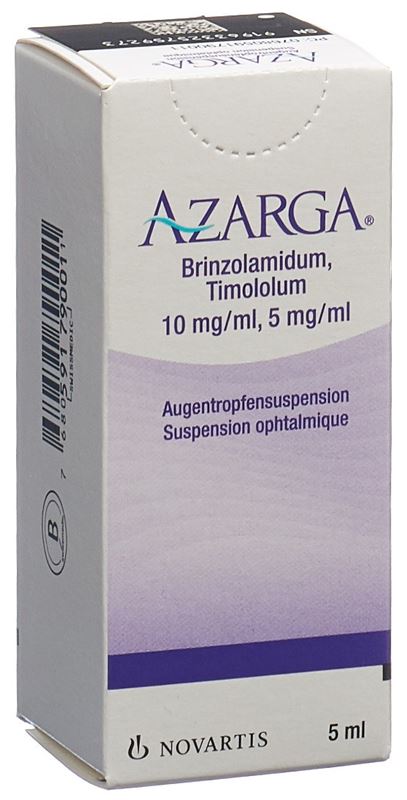 Azarga susp opht fl 5 ml