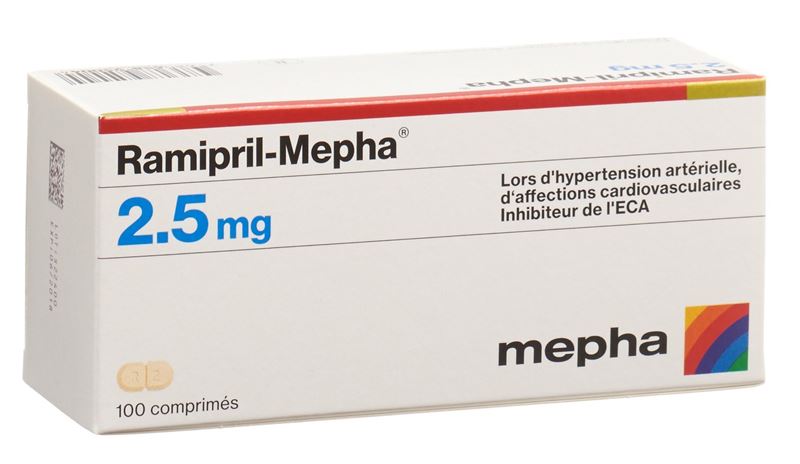 Ramipril-Mepha cpr 2.5 mg 100 pce