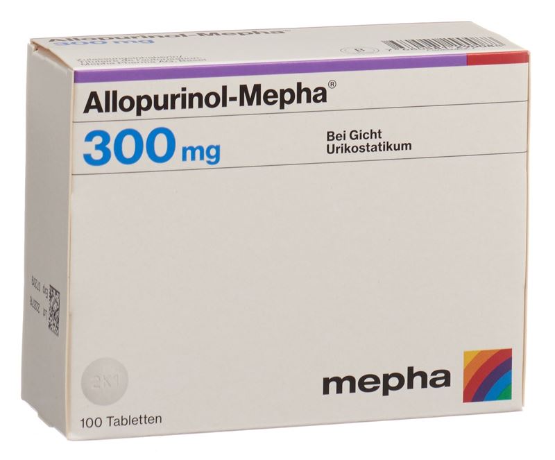 Allopurinol-Mepha cpr 300 mg 100 pce