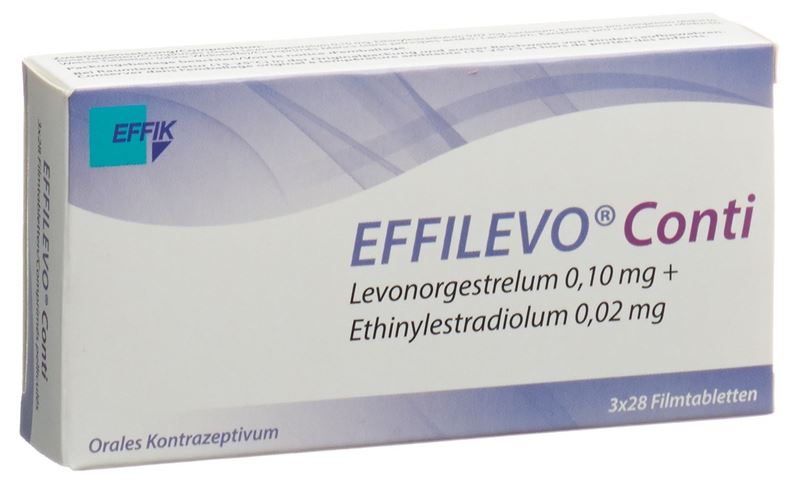 Effilevo Conti Filmtabl 3 x 28 Stk Effilevo Conti Filmtabl 3 x 28 Stk